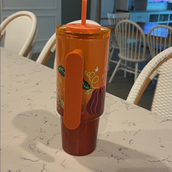 NEW Starbucks Disney Halloween Fall 2025 Park Days & Lattes Tumbler with Handle - Picture 4 of 11